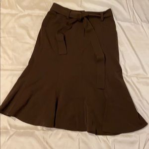 ~Insight~ Brown Flare Skirt